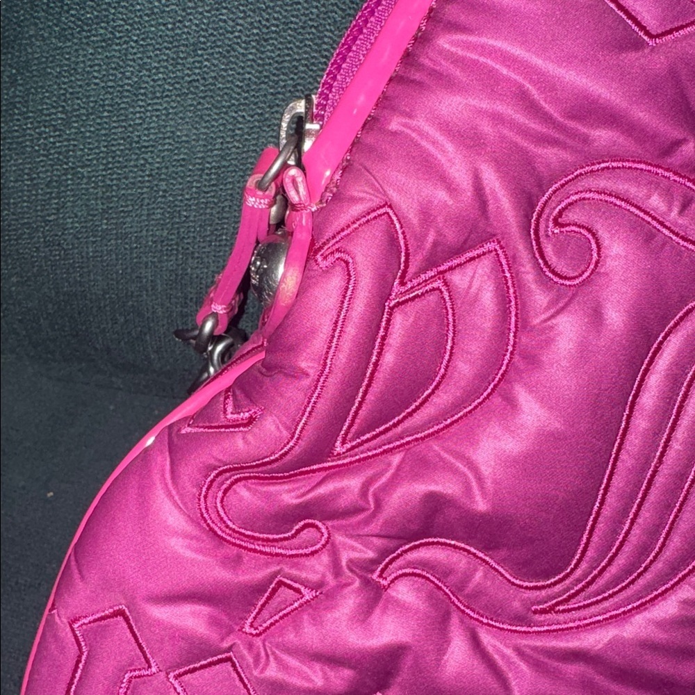 Y2K Rare Juicy Couture Laptop Bag in Pink - Picture 8 of 13